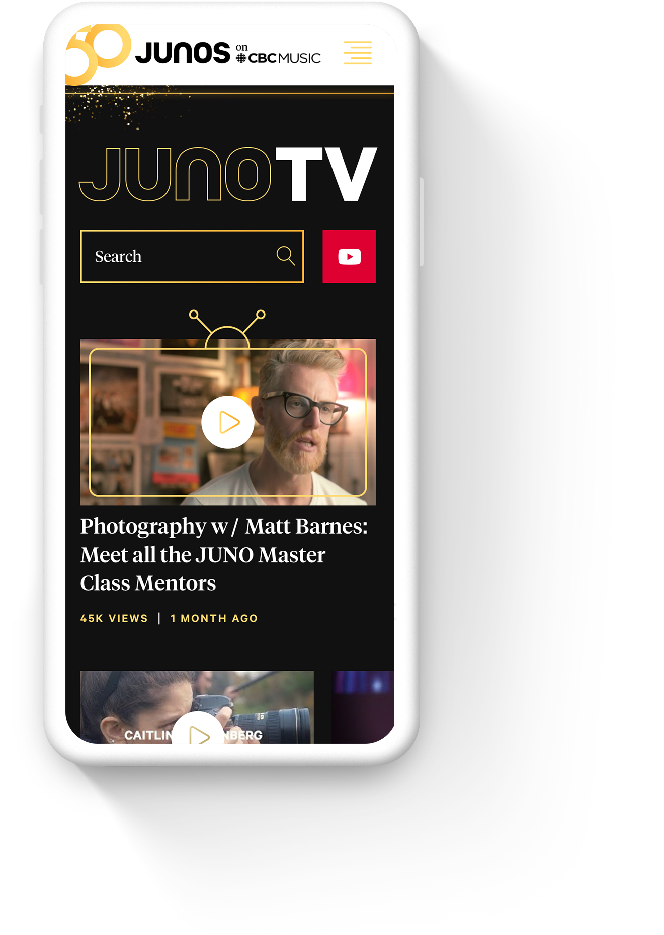 Mobile Web Design for The JUNOS